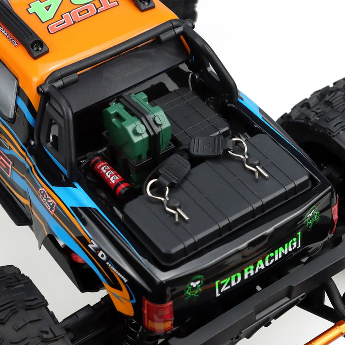 1/16 4WD Brushless RC Monster Truck 80km/h Orange