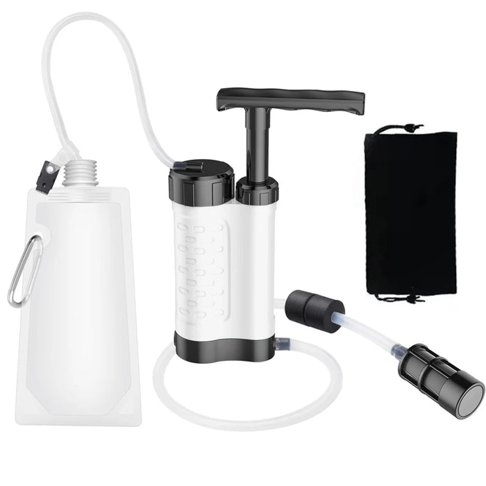 Lightweight and compact, easy to carry in a backpack for travel and emergency use