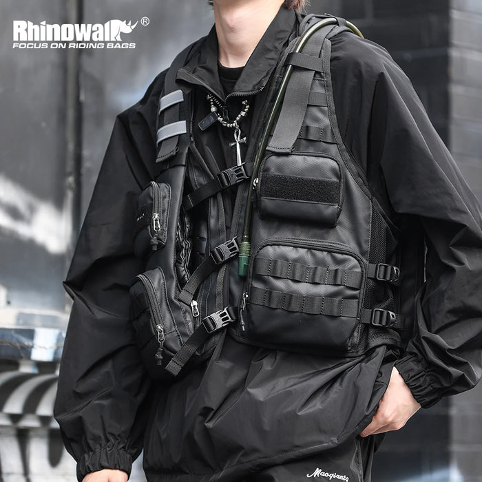 Universal Outdoor Sport Vest with Storage for Cycling and Travel