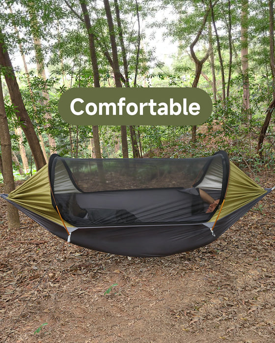 Outdoor Travel Hammock with Removable Canopy