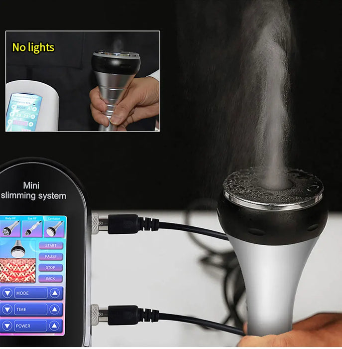 6-Polar RF & EMS for body promotes fat dissolution, lymphatic drainage, and skin tightening