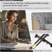 Easy assembly with included instructions and screw accessory set