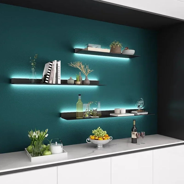 Iron Wall Shelf for Kitchen 60X20X6 White
