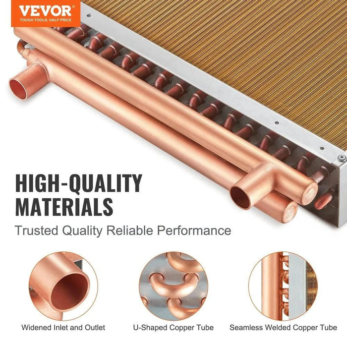 Heat exchanger with large plate area measuring 4572 x 508 cm for effective heat exchange