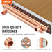 Heat exchanger with large plate area measuring 4572 x 508 cm for effective heat exchange