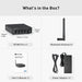 Bluetooth Sound Power Amplifier 2.1 Channel Audio Receiver for Speaker Subwoofer 165Wx2 + 350W - FLUXA