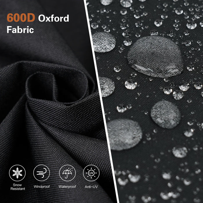 Waterproof square hot tub cover providing anti-UV protection for outdoor use