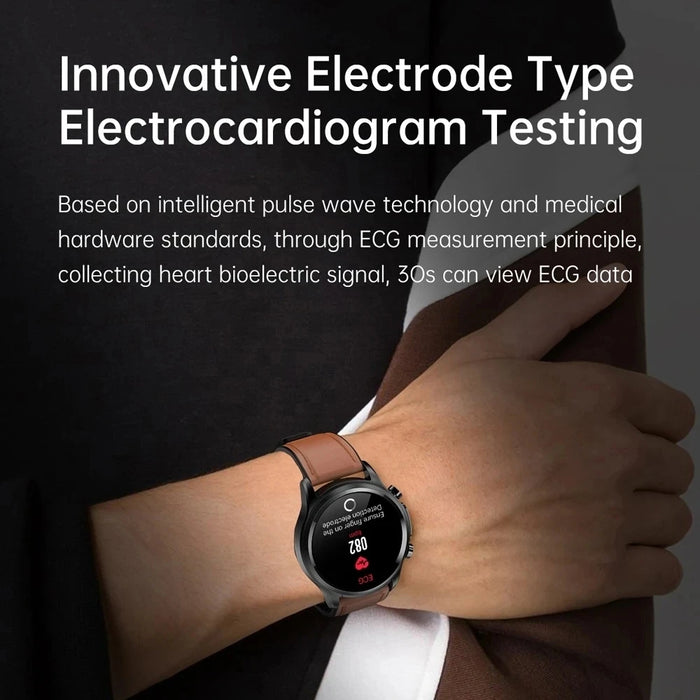 1.39" Smartwatch with ECG, Blood Sugar, Heart Rate & Fitness Modes
