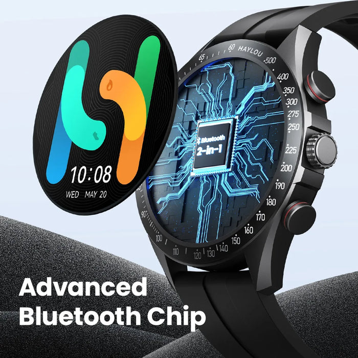 Solar Pro Smartwatch Blue