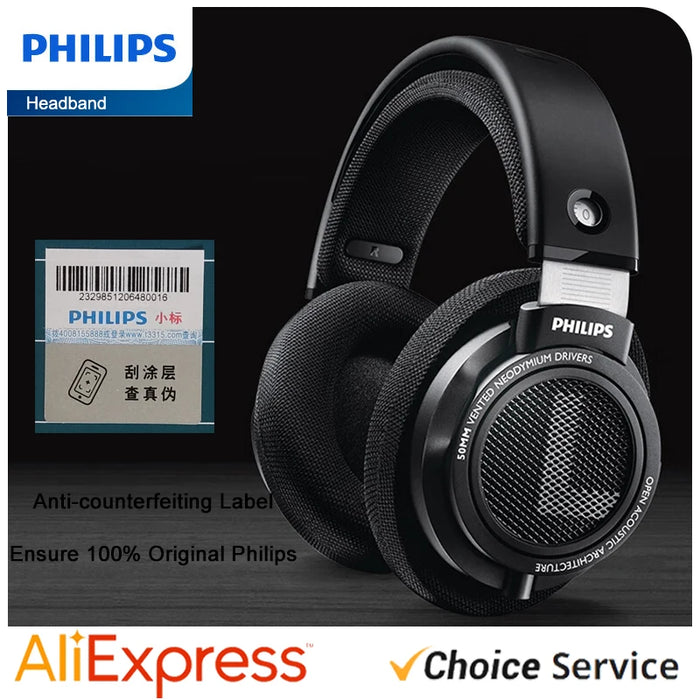 HiFi Stereo Wired Headphones with 3.5mm and 6.3mm Jack