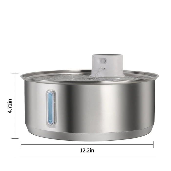 Stainless Steel Pet Water Fountain 8L