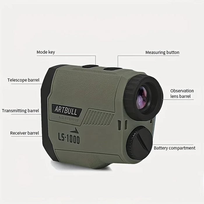 1000m Golf Laser Rangefinder with Flag-Lock