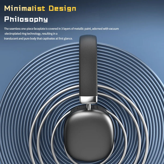 SY-T10 Black Wireless Headphones with ANC & 20H Battery Life