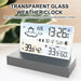 LED screen offers clear visibility and compact design for wall mounting