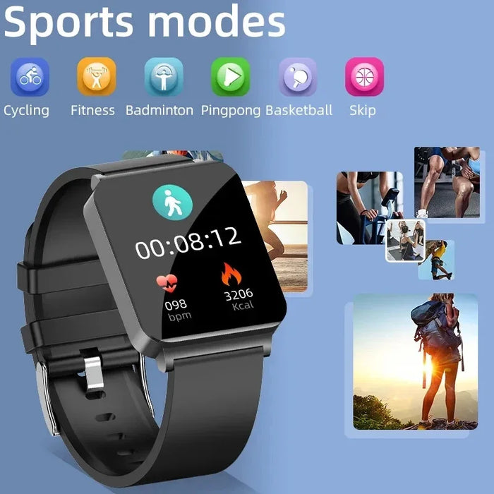 Smartwatch with ECG, Blood Sugar & Heart Rate Monitoring