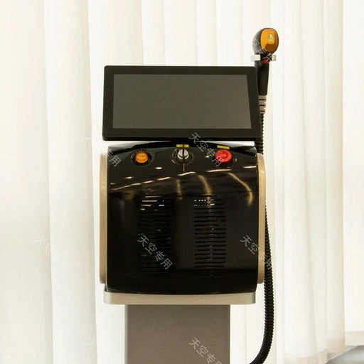 Portable 755nm, 808nm, and 1064nm diode hair removal machine with Ice Platinum technology for painless hair removal