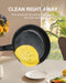Eco-Friendly and Safe Black Cookware Set with Stylish Design