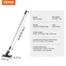 Drywall skimming blade set with 40-inch stainless steel blade and telescopic handle