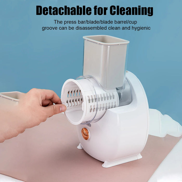 Electric Vegetable & Fruit Slicer Package Contents