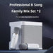 Stereo sound system with deep bass for clear and immersive audio