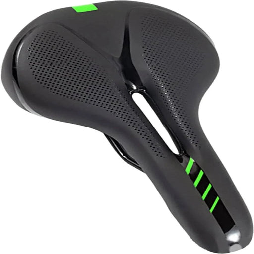 High Elasticity Breathable Mountain Bike Cushion for Ultimate Comfort (Green) on mountain bike seat