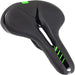 Green high elasticity cushion for mountain bike with anti-slip design