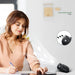 Compact and lightweight fan for hands-free use and strong airflow