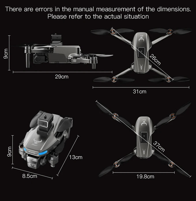 8K GPS Drone with 32G Storage and Dual Camera System