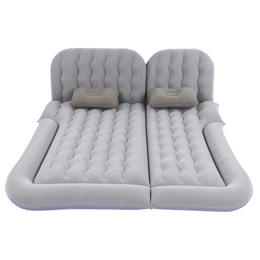 Car Inflatable Travel Mattress - Grey with PVC Flocking for SUVs and minivans