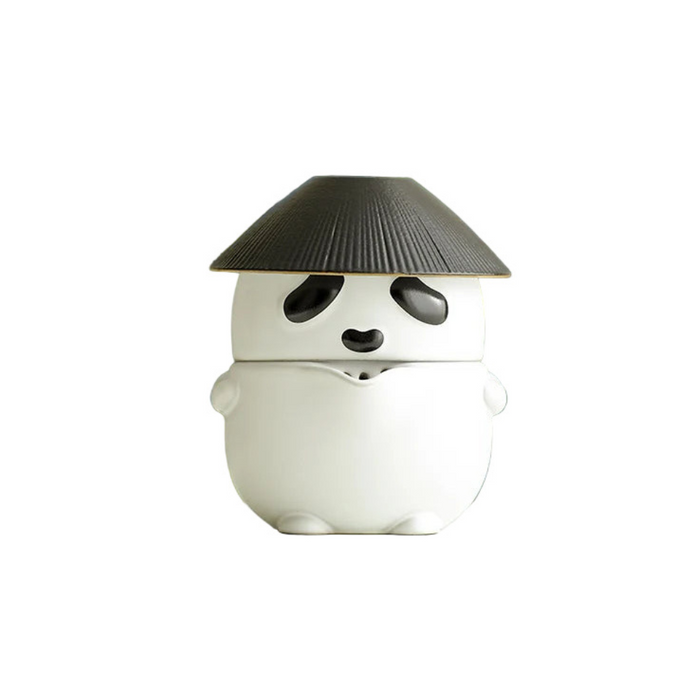 Semi-Handmade Ceramic Mug Set Portable Large Tea Cup, Cute Cartoon Design