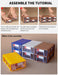 Eco-Friendly and Modern Gray Storage Bins