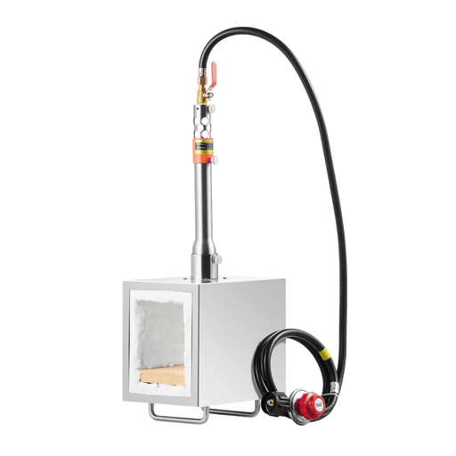 Portable Propane Forge 2600℉ for Tool and Knife Making Stainless Steel Blacksmithing Gas Forge