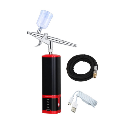Professional portable mini airbrush kit with compressor and pipe