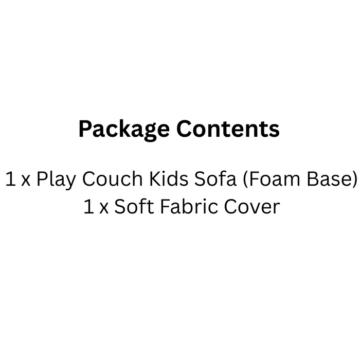 Play Couch Kids Sofa - High-Density Foam