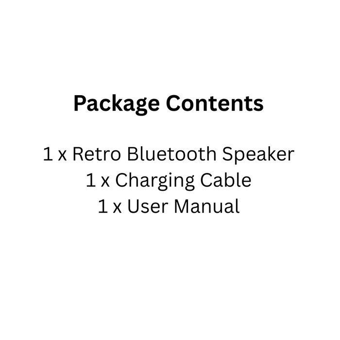 Multifunction Radio Speaker with Subwoofer and Bluetooth
