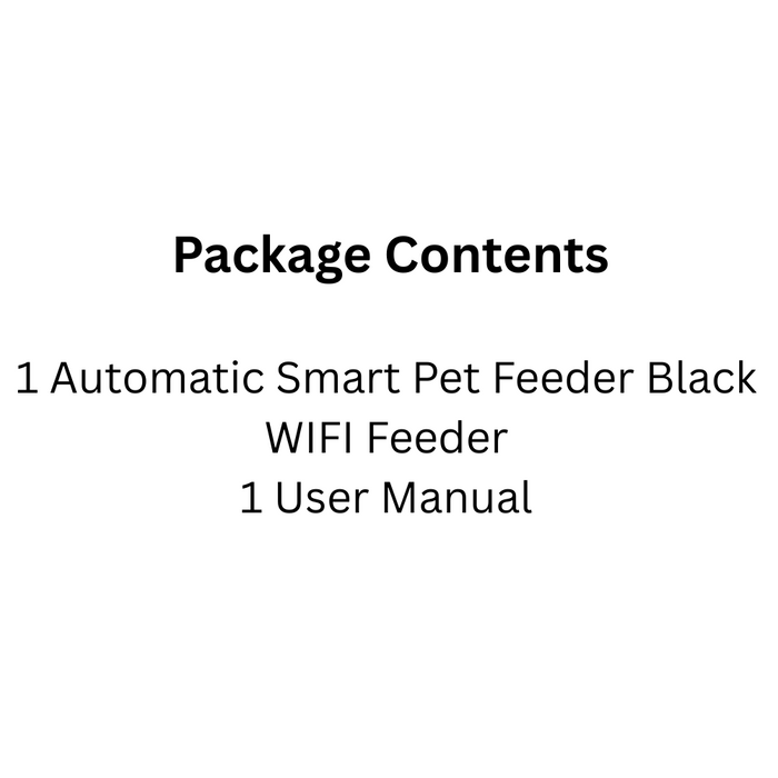 Smart Pet Feeder with Timer, 6L
