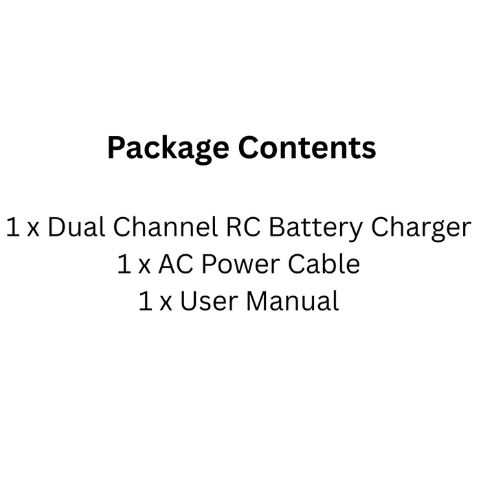 400W DC 200W AC RC Battery Charger