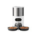 45L Smart Cat Feeder with WiFi Connectivity and Stainless Steel Bowls