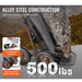 Versatile game cart designed to perform on all terrains
