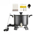 Electric wax melter with 5L capacity, easy pour, and temperature control