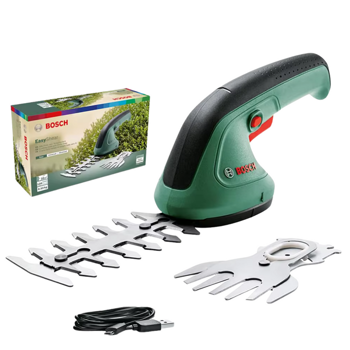 Cordless electric hedge trimmer for effortless grass and shrub trimming