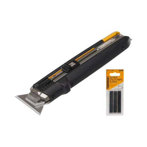 Scrapper utility knife with 5 blades for DIY home renovations
