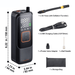 Portable Rechargeable Air Compressor Tire Pump - FLUXA