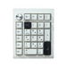 White Number Pad Gasket with QMK VIA Bluetooth 50 and 24GHz Wired connection for Windows and Mac