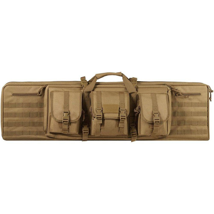  Brown waterproof rifle bag with high-density EVA foam padding 