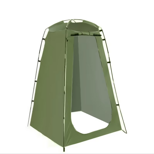 Portable Privacy Shower Tent Green 200 cm Outdoor Waterproof Changing Shelter 
