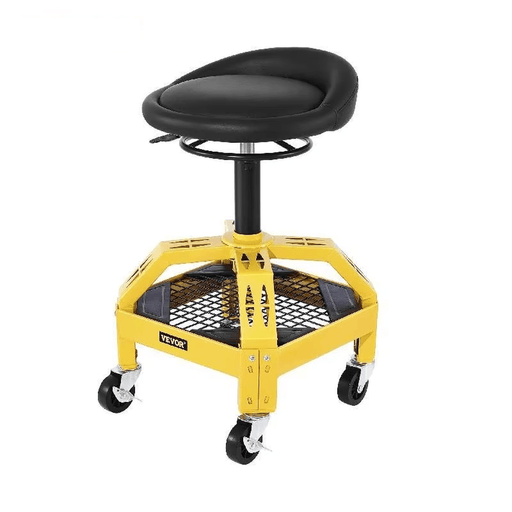 Rolling Creeper Mechanic Stool with Tool Tray for Heavy-Duty Work 