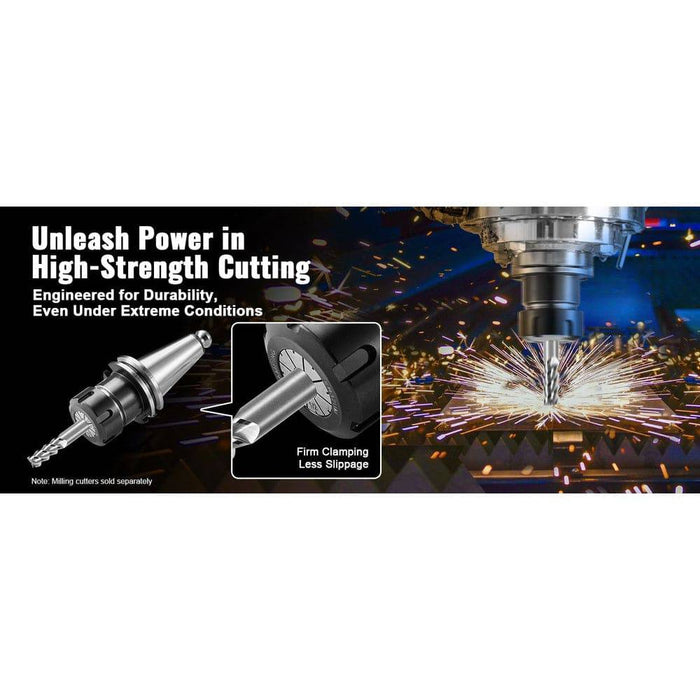 ER32 Collet Chucks for precision parts milling and high-strength grinding
