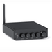 Bluetooth Sound Power Amplifier 2.1 Channel Audio Receiver for Speaker Subwoofer 165Wx2 + 350W - FLUXA
