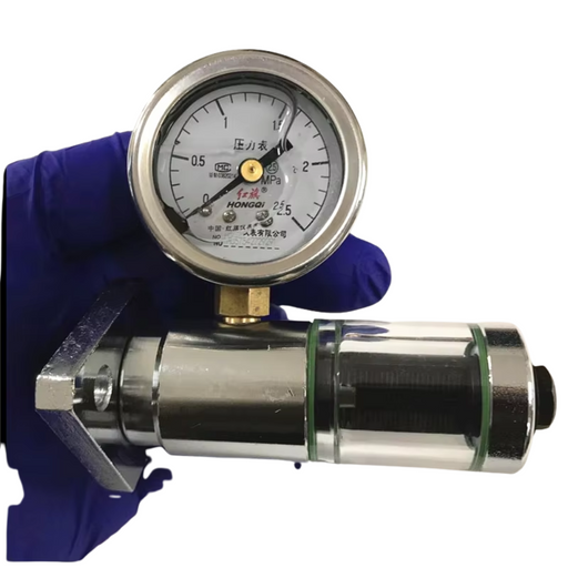 Diesel VE Pump Piston Plunger Travel Tester with 25MPa Pressure Gauge